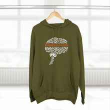 Load image into Gallery viewer, Multiple Sclerosis It’s All In Your Head Three-Panel Fleece Hoodie
