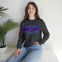 Load image into Gallery viewer, Kick Ass Mode Activated F Cancer Unisex Heavy Blend™ Crewneck Sweatshirt
