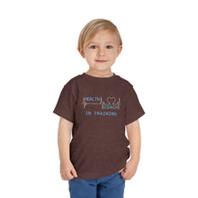 Load image into Gallery viewer, Health Coach in Training heartbeat Toddler Short Sleeve Tee
