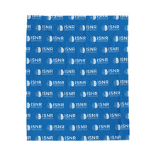 Load image into Gallery viewer, ISNR Cozy Velveteen Plush Blue Blanket
