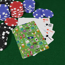 Load image into Gallery viewer, What’s Wild Green Fun Poker Playing Cards - Perfect for Game Nights and Parties!
