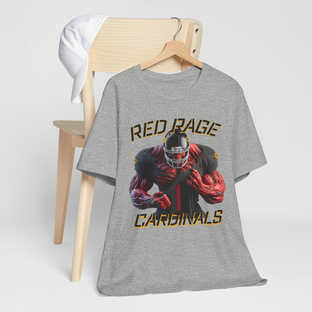 Cardinals Red Rage #1 Football Fan Tee