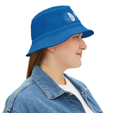 Load image into Gallery viewer, ISNR Neuroregulation Disciplines Blue Bucket Hat - Ideal for Summer Fun &amp; Outdoor Adventures
