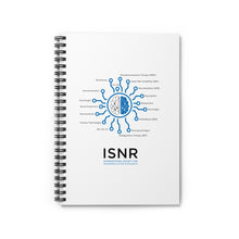 Load image into Gallery viewer, ISNR Neuroregulation Disciplines Spiral Notebook
