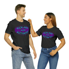 Load image into Gallery viewer, Kick Ass Mode Activated Fu@K Thyroid Cancer Unisex Jersey Short Sleeve Tee
