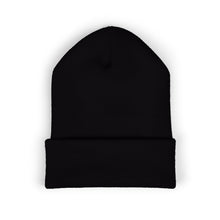 Load image into Gallery viewer, ISNR Classic Cuffed White or Black Beanie - Silver Embroidered
