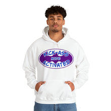 Load image into Gallery viewer, Kick Ass Mode Activated F Cancer Unisex Heavy Blend™ Hooded Sweatshirt
