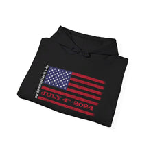 Load image into Gallery viewer, Independence Day July 4 2024 USA Flag Unisex Heavy Blend™ Hooded Sweatshirt
