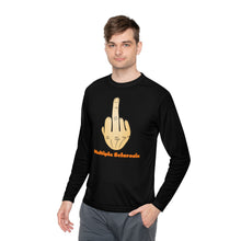 Load image into Gallery viewer, Middle Finger Multiple Sclerosis Unisex Lightweight Long Sleeve Tee
