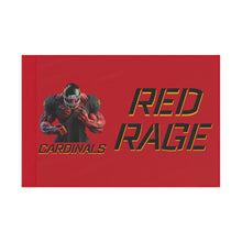 Load image into Gallery viewer, Cardinals Red Rage Flag Red
