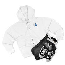 Load image into Gallery viewer, ISNR Brain Unisex Zip Hoodie in Black or White
