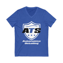 Load image into Gallery viewer, ATS Automotive Detailing Unisex Jersey Short Sleeve V-Neck Tee
