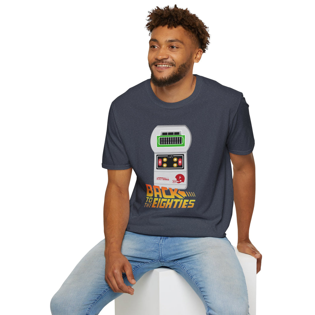 Vintage 80s TShirt Video Football Game Back to the Eighties