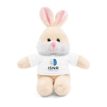 Load image into Gallery viewer, ISNR Cuddly Stuffed Animal with Custom Tee - Perfect Gift for Kids &amp; Celebrations

