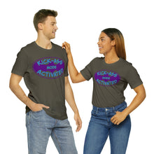 Load image into Gallery viewer, Kick Ass Mode Activated Fu@K Thyroid Cancer Unisex Jersey Short Sleeve Tee
