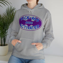 Load image into Gallery viewer, Kick Ass Mode Activated F Cancer Unisex Heavy Blend™ Hooded Sweatshirt
