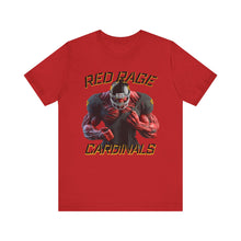 Load image into Gallery viewer, Cardinals Red Rage Personalized Unisex Tee
