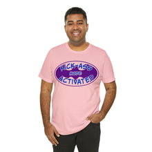 Load image into Gallery viewer, Kick Ass Mode Activated Fu@K Thyroid Cancer Unisex Jersey Short Sleeve Tee
