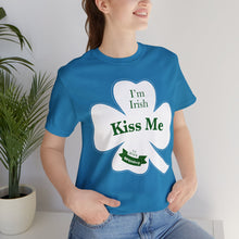 Load image into Gallery viewer, St. Patricks Day 2024 Kiss Me I am Irish Unisex Softstyle T-Shirt
