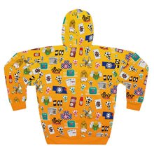 Load image into Gallery viewer, What’s Wild Colorful Fun Unisex Pullover Hoodie - Perfect for Casual Outings and Game Days
