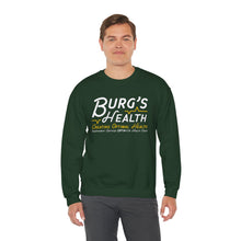 Load image into Gallery viewer, Health &amp; Wellness Crewneck Sweatshirt | Burg&#39;s Health | Fitness Gift, Cozy Unisex Sweatshirt, Wellness Apparel, Motivational Wear
