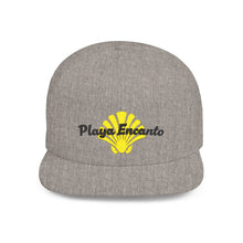 Load image into Gallery viewer, Playa Encanto Flat Bill Snapback Hat - Stylish Summer Cap for Beach Lovers
