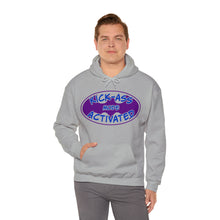 Load image into Gallery viewer, Kick Ass Mode Activated F Cancer Unisex Heavy Blend™ Hooded Sweatshirt
