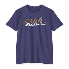 Load image into Gallery viewer, Shhh Action Speaks Motivational Unisex CVC Jersey T-shirt
