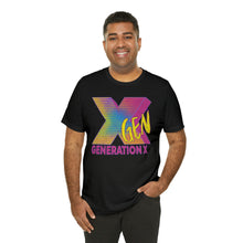 Load image into Gallery viewer, Generation X MTV Style Throwback Unisex Jersey Short Sleeve Tee
