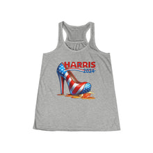 Load image into Gallery viewer, Harris for President 2024 Women&#39;s Flowy Racerback Tank
