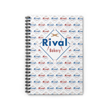 Load image into Gallery viewer, Rival Bakery Spiral Notebook - Ruled Line
