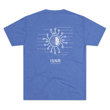 Load image into Gallery viewer, ISNR Tri-Blend Crew Tee - Neuroregulation Disciplines
