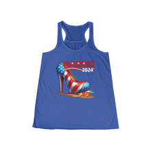 Load image into Gallery viewer, Harris for President 2024 Women&#39;s Flowy Racerback Tank
