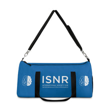 Load image into Gallery viewer, ISNR Neuroregulation Disciplines Duffel Bag - Blue Travel Bag

