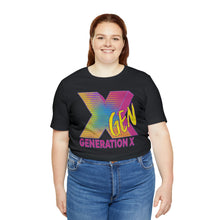 Load image into Gallery viewer, Generation X MTV Style Throwback Unisex Jersey Short Sleeve Tee
