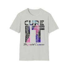 Load image into Gallery viewer, Cure It Thyroid Cancer Unisex Softstyle T-Shirt
