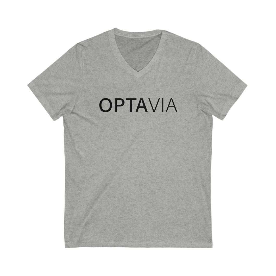 Optavia Unisex Jersey Short Sleeve V-Neck Tee