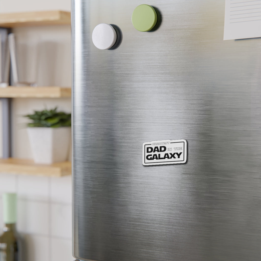 Greatest Dad in the Galaxy Fathers Day Die-Cut Magnets