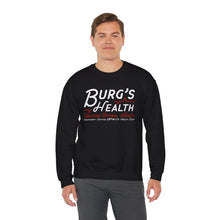 Load image into Gallery viewer, Health &amp; Wellness Crewneck Sweatshirt | Burg&#39;s Health | Fitness Gift, Cozy Unisex Sweatshirt, Wellness Apparel, Motivational Wear
