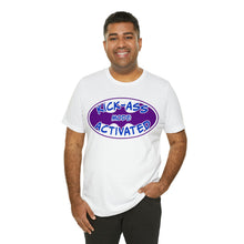 Load image into Gallery viewer, Kick Ass Mode Activated Fu@K Thyroid Cancer Unisex Jersey Short Sleeve Tee
