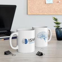 Load image into Gallery viewer, ISNR Brain Imaging Branded Ceramic Coffee Cup (11oz, 15oz)
