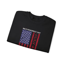 Load image into Gallery viewer, Independence Day USA Flag July 4th 2024 Unisex Heavy Blend™ Crewneck Sweatshirt
