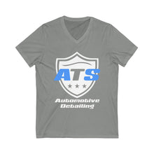 Load image into Gallery viewer, ATS Automotive Detailing Unisex Jersey Short Sleeve V-Neck Tee
