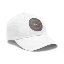 Load image into Gallery viewer, Team Awesomesauce Dad Hat with Leather Patch (Round)
