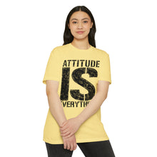 Load image into Gallery viewer, Attitude Is Everything Motivational Unisex CVC Jersey T-shirt
