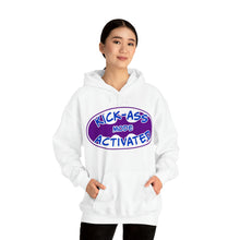 Load image into Gallery viewer, Kick Ass Mode Activated F Cancer Unisex Heavy Blend™ Hooded Sweatshirt
