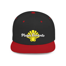 Load image into Gallery viewer, Playa Encanto Flat Bill Snapback Hat – Cool Beach Vibe Cap
