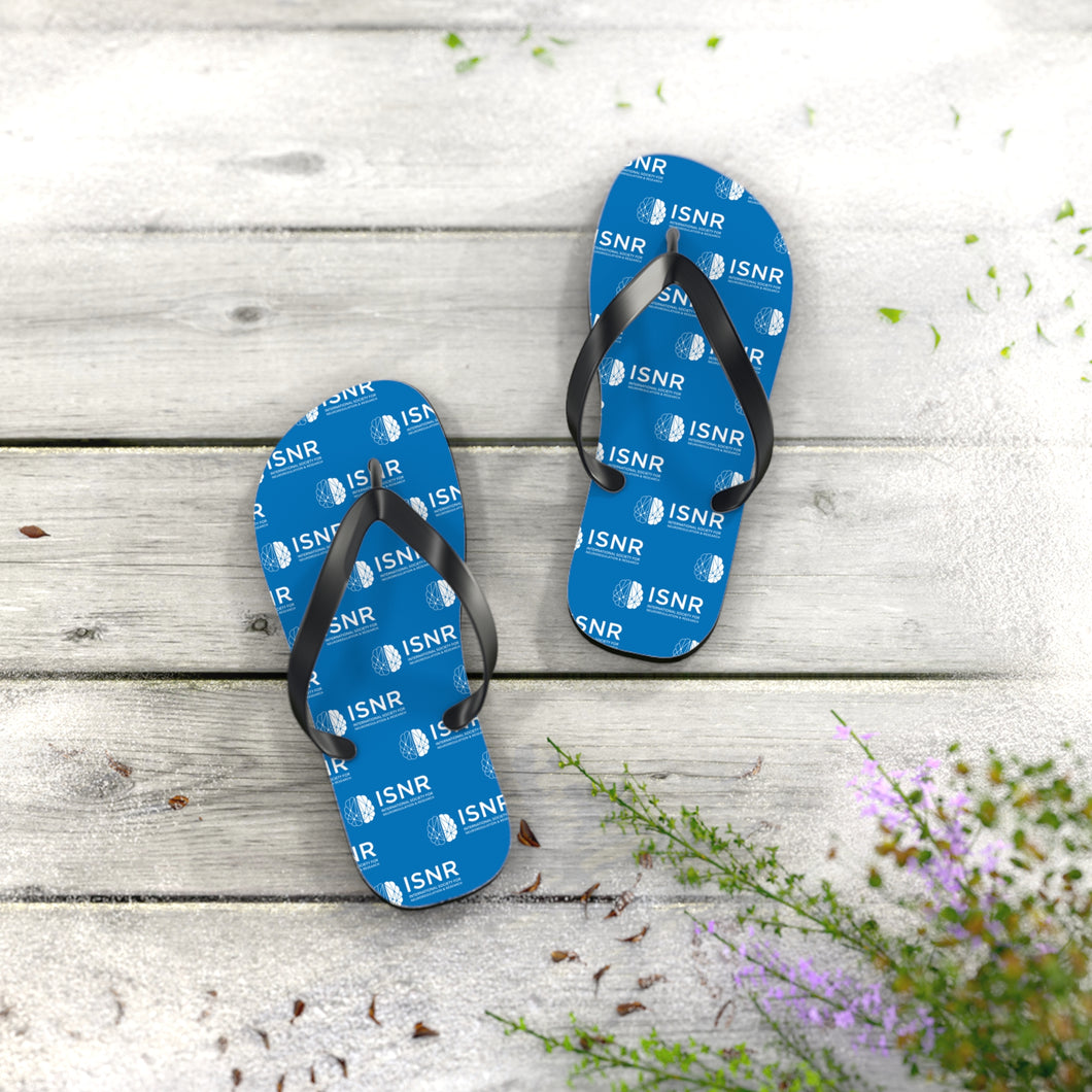 ISNR Logo Flip Flops - Casual Summer Footwear