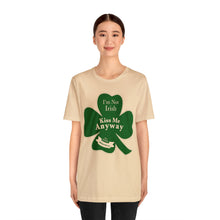 Load image into Gallery viewer, St. Patricks Day 2024 I am Not Irish Kiss Me Anyway Unisex Softstyle T-Shirt
