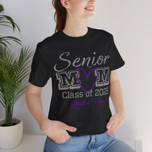 Load image into Gallery viewer, Senior Mom Class of 2025 Gage &amp; Trey Unisex Jersey Short Sleeve Tee
